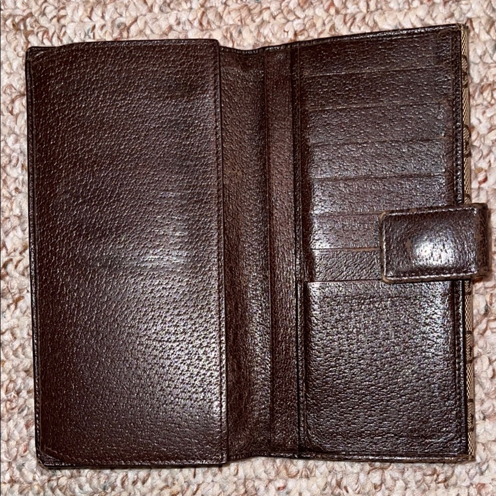 Gucci Eclipse Brown Monogram Wallet - Picture 4 of 16